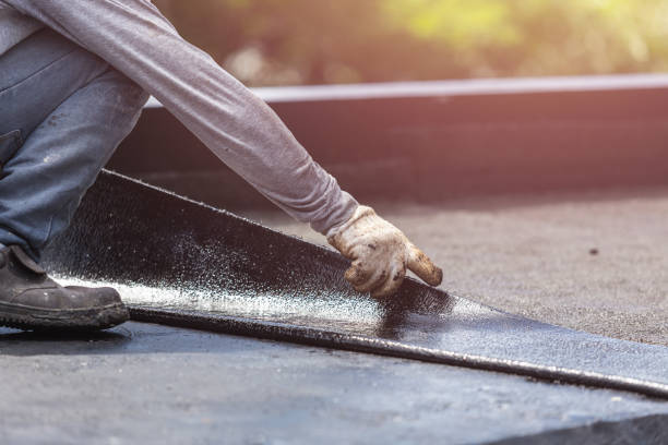 Professional Emergency Waterproofing technician working in Amissville, VA